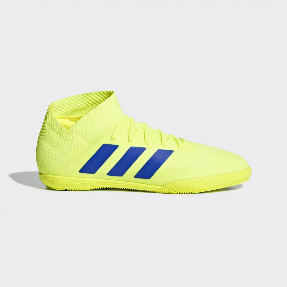 Adidas Nemeziz Tango 18.3 Tenis De Futbol Amarillos Para Niño (MX-61958)